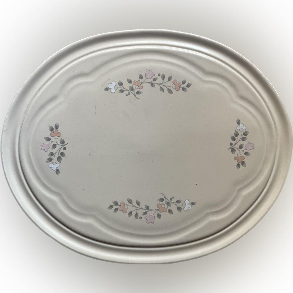 Set of 2: Pfaltzgraff Remembrance Heirloom Ceramic Trivets